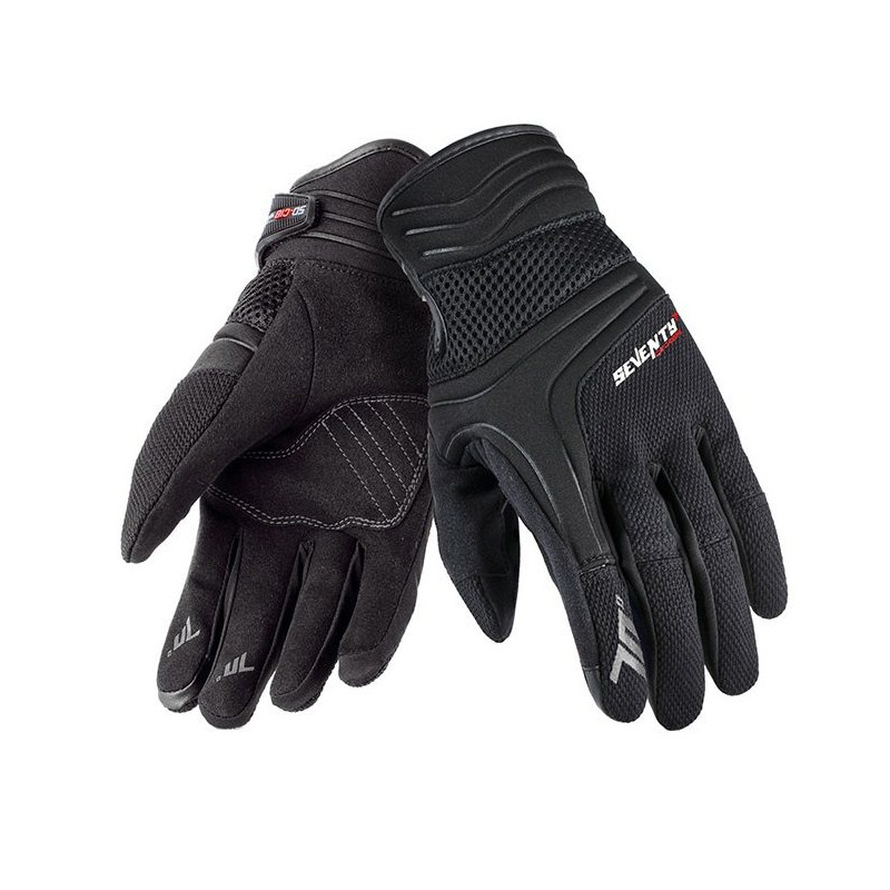 Manusi barbati neoprene/textil Urban vara Seventy model SD-C18 negru/gri
