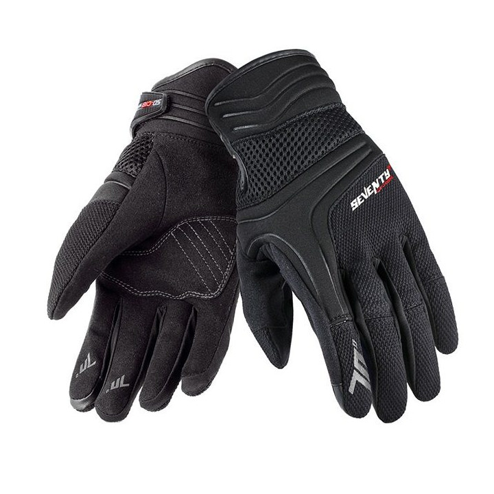Manusi barbati neoprene/textil Urban vara Seventy model SD-C18 negru/gri