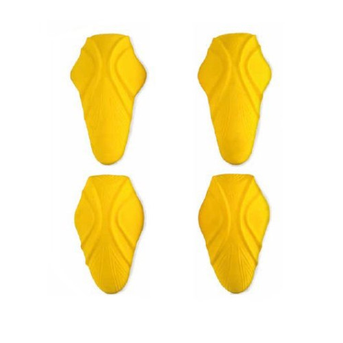 Set protectii umeri + coate Seventy model SD-A11 - culoare: galben - (set 4 bucati)