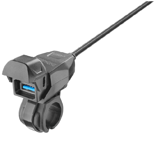 Priza USB mufa tip A - prindere pe ghidon