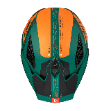 Casca MT Streetfighter SV S Totem C6 verde mat (ochelari soare integrati) - masca (protectie) barbie si cozoroc detasabile - omo