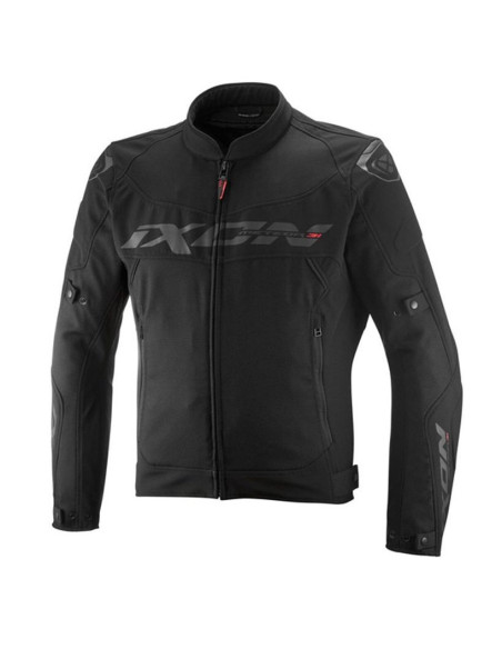 Geaca (jacheta) motociclete barbati Racing/Roadster Ixon All season model Meteor 31 MS culoare: negru (concept 3 in 1)