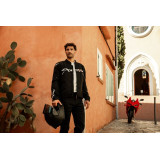 Geaca (jacheta) motociclete barbati Racing/Roadster Ixon All season model Meteor 31 MS culoare: negru/alb (concept 3 in 1)