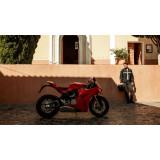 Geaca (jacheta) motociclete barbati Racing/Roadster Ixon All season model Meteor 31 MS culoare: negru/alb (concept 3 in 1)