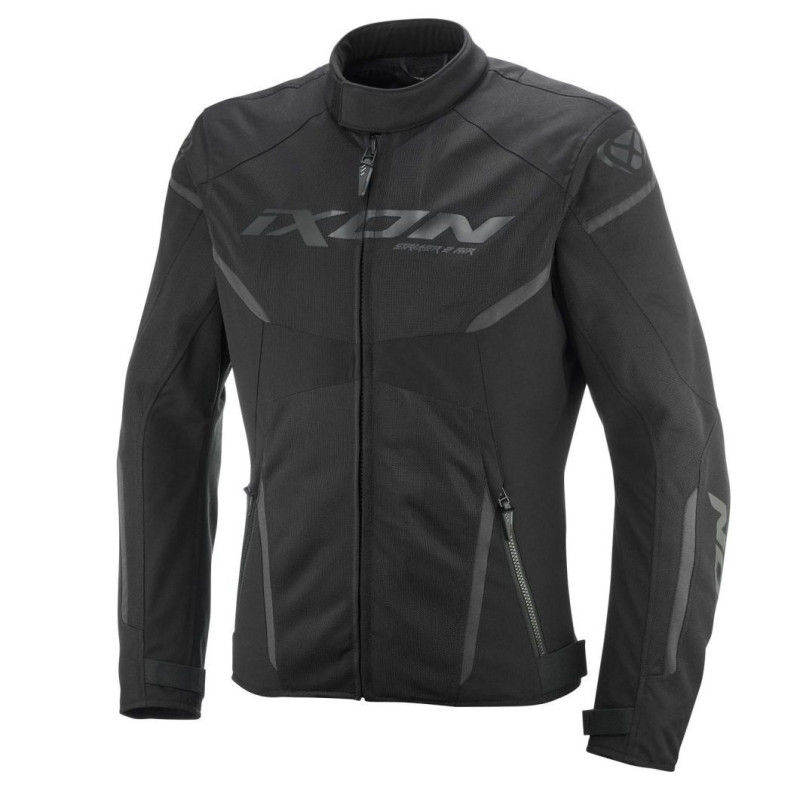 Geaca (jacheta) motociclete barbati Racing/Roadster Ixon vara model Striker 2 AIR WP MS culoare: negru