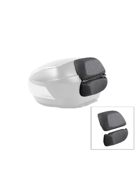 Spatar cutie portbagaj (topcase) Shad culoare: negru - compatibil cu cutiile Shad SH 48