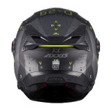 Casca modulabila (flip-up) Axxis GhostFighter SV D29 B2 gri mat (ochelari soare integrati) Pinlock Ready – tip viziera: MT-V-36