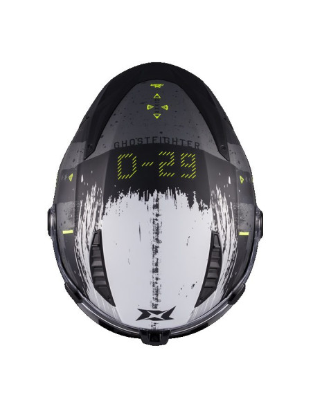 Casca modulabila (flip-up) Axxis GhostFighter SV D29 B2 gri mat (ochelari soare integrati) Pinlock Ready – tip viziera: MT-V-36
