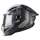 Casca modulabila (flip-up) Axxis GhostFighter SV D29 B2 gri mat (ochelari soare integrati) Pinlock Ready – tip viziera: MT-V-36