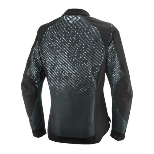 Geaca (jacheta) motociclete femei Roadster/Urban Ixon All season model Artemis LS culoare: negru/alb (concept 3 in 1) 2
