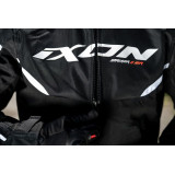 Geaca (jacheta) motociclete barbati Racing/Roadster Ixon vara model Striker 2 AIR WP MS culoare: negru/alb