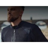 Geaca (jacheta) motociclete barbati Urban/Roadster Ixon vara model Shadow MS culoare: negru