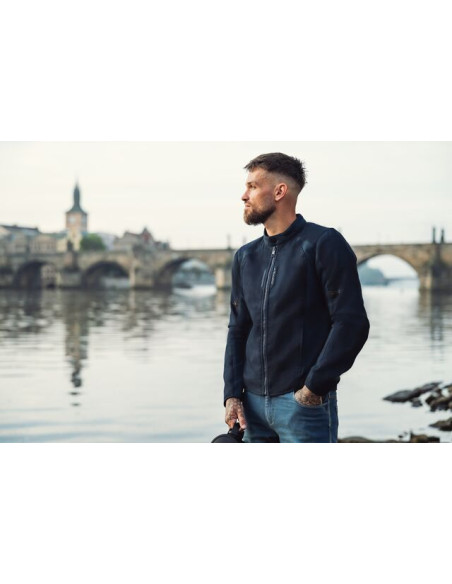 Geaca (jacheta) motociclete barbati Urban/Roadster Ixon vara model Shadow MS culoare: negru