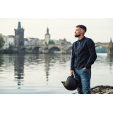 Geaca (jacheta) motociclete barbati Urban/Roadster Ixon vara model Shadow MS culoare: negru