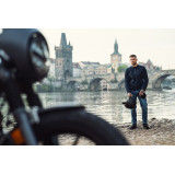 Geaca (jacheta) motociclete barbati Urban/Roadster Ixon vara model Shadow MS culoare: negru