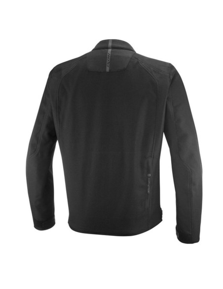 Geaca (jacheta) motociclete barbati Urban/Roadster Ixon vara model Shadow MS culoare: negru/alb/rosu