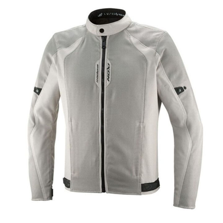 Geaca (jacheta) motociclete barbati Urban/Roadster Ixon vara model Shadow MS culoare: greige (gri)