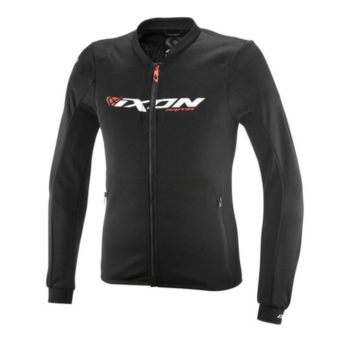 Geaca (jacheta) tip armura motociclete barbati Racing/Roadster Ixon vara model Arma MS culoare: negru/alb/rosu (geaca tip armura