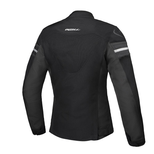 Geaca (jacheta) motociclete femei Racing/Roadster Ixon All season model Ilana Evo LS culoare: negru/antracit/argintiu 2