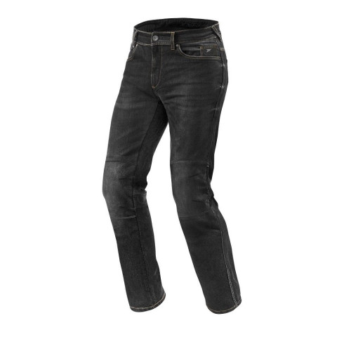 Blugi (jeans) moto femei Seventy model SD-PJ4 tip Regular fit culoare: negru (cu insertii Aramid Kevlar) 2