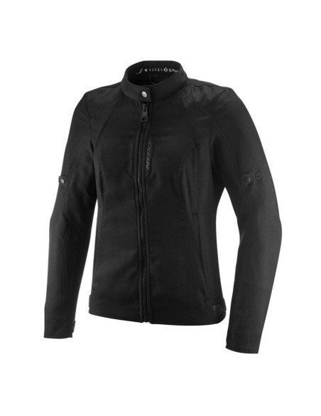 Geaca (jacheta) motociclete femei Urban/Roadster Ixon vara model Shadow LS culoare: negru