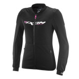 Geaca (jacheta) tip armura motociclete femei Racing/Roadster Ixon vara model Arma LS culoare: negru/alb/roz (geaca tip armura)