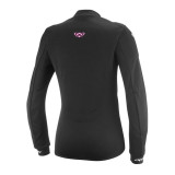 Geaca (jacheta) tip armura motociclete femei Racing/Roadster Ixon vara model Arma LS culoare: negru/alb/roz (geaca tip armura)