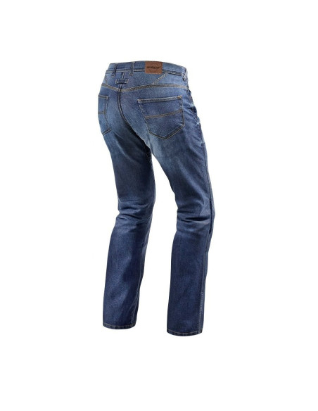 Blugi (jeans) moto femei Seventy model SD-PJ4 tip Regular fit culoare: albastru (cu insertii Aramid Kevlar)