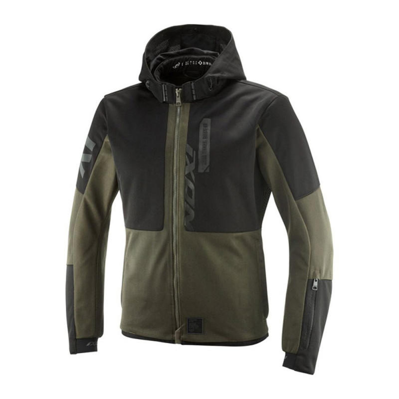 Geaca (jacheta) motociclete barbati Urban Ixon vara model Park Air MS culoare: khaki/negru