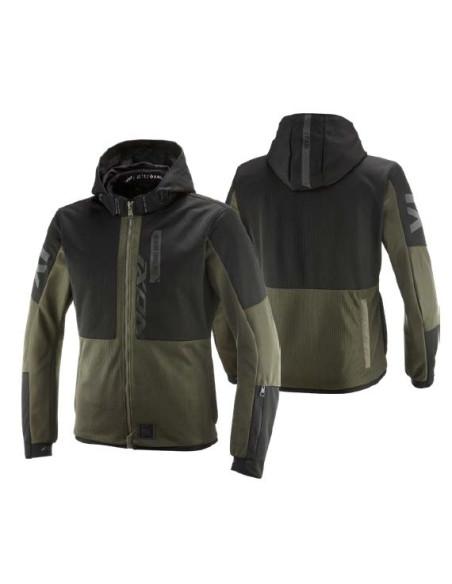Geaca (jacheta) motociclete barbati Urban Ixon vara model Park Air MS culoare: khaki/negru