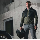 Geaca (jacheta) motociclete barbati Urban Ixon vara model Park Air MS culoare: khaki/negru