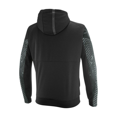 Geaca (hanorac tip hoodie) motociclete barbati Urban Ixon vara model Touchdown Air MS culoare: negru/rosu 2
