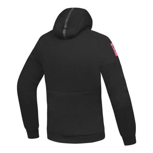 Geaca (hanorac tip hoodie) motociclete femei Urban Ixon vara model Touchdown LS culoare: negru/roz 2
