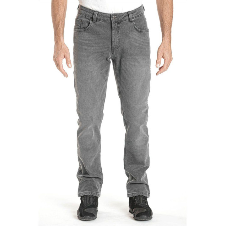Blugi (jeans) moto barbati Ixon model Tony culoare: gri (Cordura® Denim) - clasa AA