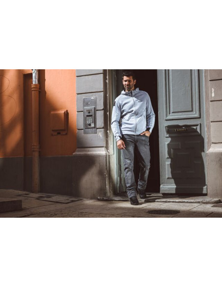 Blugi (jeans) moto barbati Ixon model Tony culoare: gri (Cordura® Denim) - clasa AA