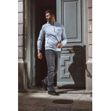 Blugi (jeans) moto barbati Ixon model Tony culoare: gri (Cordura® Denim) - clasa AA