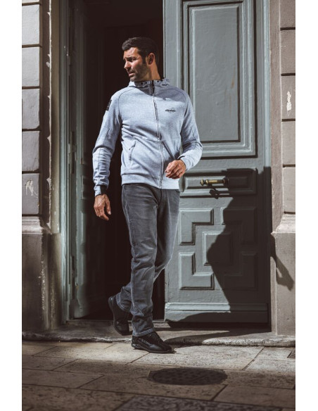 Blugi (jeans) moto barbati Ixon model Tony culoare: gri (Cordura® Denim) - clasa AA