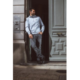 Blugi (jeans) moto barbati Ixon model Tony culoare: gri (Cordura® Denim) - clasa AA