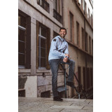 Blugi (jeans) moto barbati Ixon model Tony culoare: gri (Cordura® Denim) - clasa AA