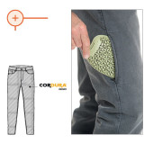 Blugi (jeans) moto barbati Ixon model Tony culoare: gri (Cordura® Denim) - clasa AA