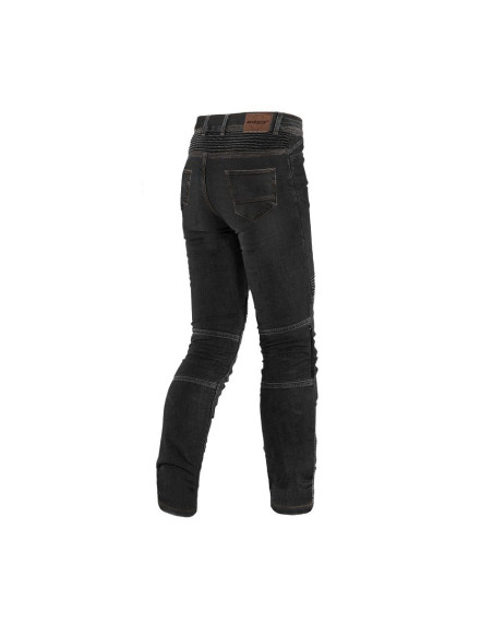 Blugi (jeans) moto femei Seventy model SD-PJ8 tip Slim fit culoare: negru (cu insertii Aramid Kevlar)