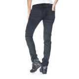 Blugi (jeans) moto femei Ixon model Billie LS culoare: negru (Cordura® Denim) - Slim Fit - clasa AA