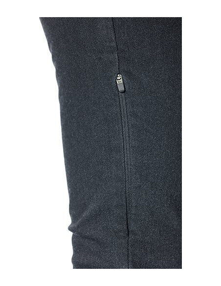 Blugi (jeans) moto femei Ixon model Billie LS culoare: negru (Cordura® Denim) - Slim Fit - clasa AA