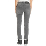 Blugi (jeans) moto femei Ixon model Billie LS culoare: gri (washed grey) (Cordura® Denim) - Slim Fit - clasa AA