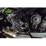 Ghete moto Roadster barbati All Season Ixon model Bull 2 WP ULTRA MS culoare: negru/antracit/rosu (100% waterproof)