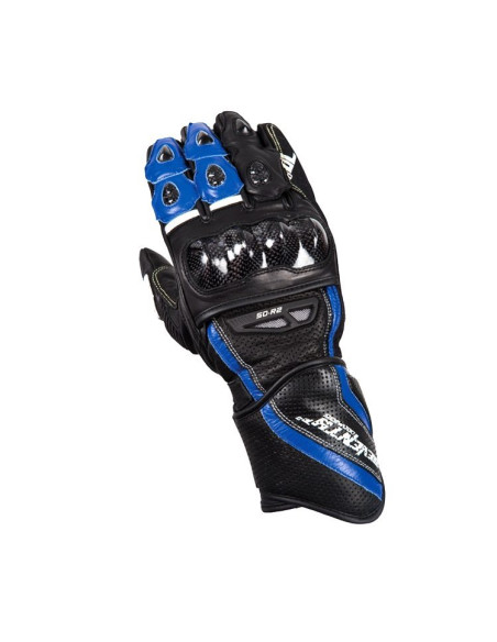 Manusi barbati racing vara Seventy model SD-R2 negru/albastru