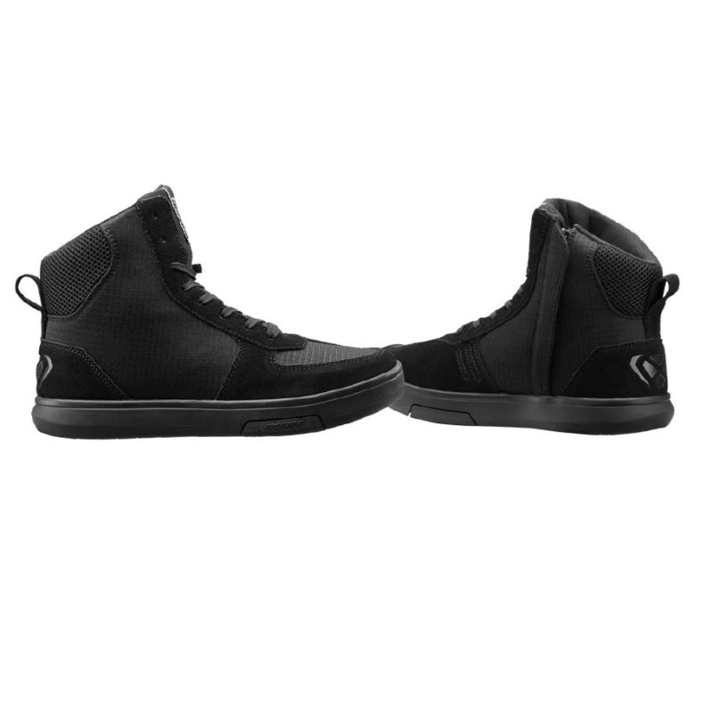 Ghete moto Urban barbati vara Ixon model Ghost Air MS culoare: negru