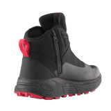 Ghete moto Urban/Adventure barbati All Season Ixon model Snake WP MS culoare: negru/alb/rosu