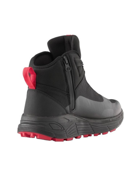 Ghete moto Urban/Adventure barbati All Season Ixon model Snake WP MS culoare: negru/alb/rosu