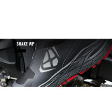 Ghete moto Urban/Adventure barbati All Season Ixon model Snake WP MS culoare: negru/alb/rosu